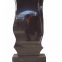 Shanxi Black Granite Tombstone Monument Design Factory in China