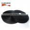 low profile transparent black Injection hook loop