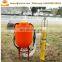 Manual garden tools backpack row fertilizer applicator sprayer