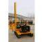 Highway steel crawler guardrail pile driver in malaysia for sale