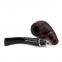 145mm Length wooden resin short tobacco pipe with small rosewood carving head for smoking