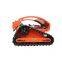Low consumption garden crawler grass cutter with remote system