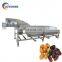 with spray nozzles commercial fruit and vegetable high pressure spraying bubble washer machine