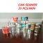 canned food cans plastic sealing machine capping machine