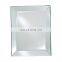 silver decorative beveled wall mounted Mirror