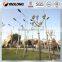 outdoor decorative stainless steel lighting poles