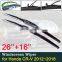 Car Wiper Blades for Honda CR-V RM1 RM3 RM4 2012 2013 2014 2015 2016 CRV Front Windscreen Windshield Wipers Stickers Accessories
