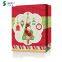 Custom Recyclable White Cardboard Christmas Gift Bag Clothes Shopping Bag