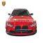Dry Carbon Fiber Front Bumper Wrap Angle Rear Diffuser Body kit For BNW M3 M4 MP Style