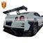 TC Style Cf+Frp Hood Car Bumper Side Skirts For Nissan Gtr R35 Body Kitit