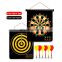 Magnetic Dart Board Set Double-sided Flocking Darts Professional Game Toy Children Indoor Safety Target Plate Fun Puzzle Gift