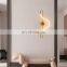 Nordic Minimalist Musical Note LED Line Wall Lamp Postmodern Art Decoration Living Room Wall Lamp