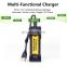 Fast Charging UK11 USB port 3.7v universal lithium ion charger with led light display