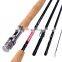 Amazon 9 feet 2.7m In Stock #3/4 # 5/6 #7/8 Wholesale Super Light 4 Sections Fishing Rods Tube Fly Fishing Rod