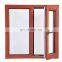 European style heat insulation aluminum casement window for home bedroom
