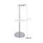 Rust-proof stainless steel standing rolling toilet paper holder
