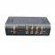 VU2-D LED Version MIC+LINE Dual VU Meter Audio Splitter Box 4-Way Switcher Sound Level Indicator