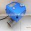 12v motorized valve dn20 full bore brass ss304 CR03 3wire CWX-25S 8s 12v 24v dc motorized valve