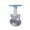 pneumatic control valve 4 inch Cast Steel Pneumatic Operated Soft Seal Knife Gate Valve