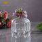 2022 New Creation Instagram Novelty Clear Crystal Glass Sandalwood Container Flower Lid Jewelry Sundries Box