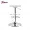 Good Quality Clear Transparent Acrylic Used Swivel Bar Stool with Low Backrest