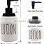 Custom design lotion dispenser ceramic liquid soap dispenser