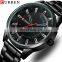 Hot sales mens quartz watches factory price business waterproof sport stainless steel CURREN 8406 watch