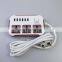 New Design High Quality Fashion electrical products 3 plug 6 usb plug universal plug sockets extension socket