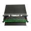 SC APC 24 Core Drawer Type Terminal Box 1U 19'' Sliding Type Rack mount Fiber Optic 24 Port Patch Panel