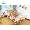Cheap Hot Sale Manual ABS Side Rail at Home Care Medical Hospital Bed with 4 Cranks