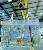 High end Natural Blue Stone Marble Onyx with golden veins slabs