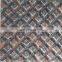 Tan brown granite tactile paving tiles