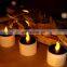 Wholesale Wedding 3D Real Flame Candle Home Decor Battery Solar Flameless flickering Led Candle