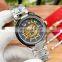 Business Fashion Men's Watch Full Hollow Automatic Mechanical Watch New Brand Custom Watch Wholesale
