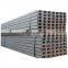 Hot dip galvanized U channel steel price metal construction steel c profile channel steel