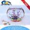 High quality large glass fish bowl for wholesales