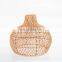 Unique Wicker Handmade Lampshade, Rattan Lamp Shade, Pendant Wicker Lamp Cheap Wholesale