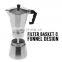 china factory 6-Cup Stovetop Espresso Maker Moka Pot
