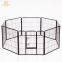 New design heavy duty 32'' large dog playpen indoor,lucky dog heavy-duty pet play exerise pen outdoor heavy duty dog kennel