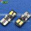 2015 hotsale canbus led car t10 4smd 5630 canbus led auto interior 12v/24v led car lamp