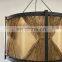 American Retro Country Style Art Design Clothing Store Living Room Dining Room Restaurant Bar Round Wooden Chandelier
