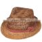 Wholesale straw cowboy hats/cheap straw cowboy hats 2016