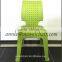 cheap plastic chair /armless chair/green chair