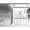 High Quality Double Bowl Single Drainer Welding Sink SUS304