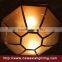 2016 vintage Europe metal and glass material ceiling lamp