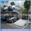 Two Level 2 Post Tilt Parking Lift, double stack parking system/ hydraulic car park lift