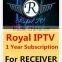 Tiger star receiver account 1 Year Subscription arabic iptv apk