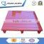 Warehouse powder coated Q235 steel pallet for sales