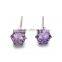 Bulk Wholesale Costume Jewelry Round Heart Square Shape Zircon Earrings Sets