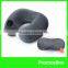 Hot Selling Inflatable travel pillow with eye mask